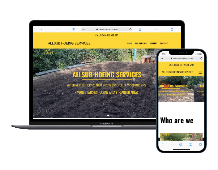 portfolio-0177 - inStyle Web Design Allsub Hoeing Services Website Built by inStyle Web Design